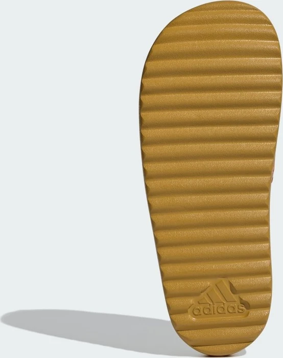 adidas Platform Adilette victory gold/tomato (Damen)
