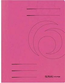 Herlitz Schnellhefter Colorspan, A4, fuchsia