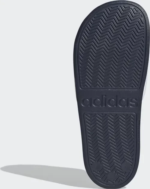 adidas Shower Adilette cloud white/gold metallic/shadow navy (Damen)