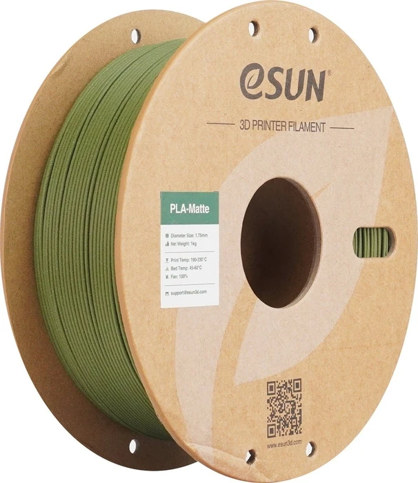 eSUN PLA-Matte, Olive Green, Spule, 1.75mm, 1.00kg