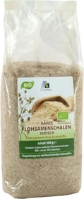 Ganze Flohsamenschalen Bio Pulver, 500g
