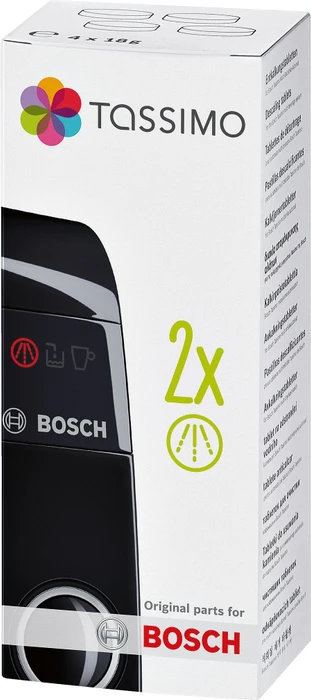Bosch TCZ6004 Entkalkungstabletten, 4 Stück