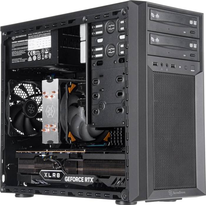 SilverStone Fara 313, schwarz