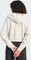 adidas Essentials 3-Streifen French Terry Quarter-Zip Hoodie beige/weiß (Damen) Vorschaubild