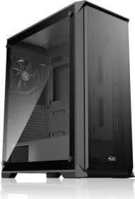 Raijintek Arcadia IV Black, Glasfenster