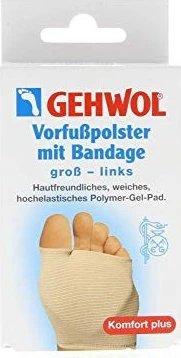 Gehwol Vorfußpolster mit Bandage
