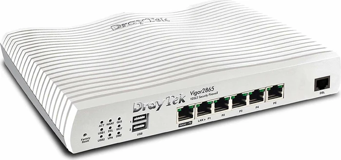 DrayTek Vigor2866-B Gigabit Router, 6x RJ-45