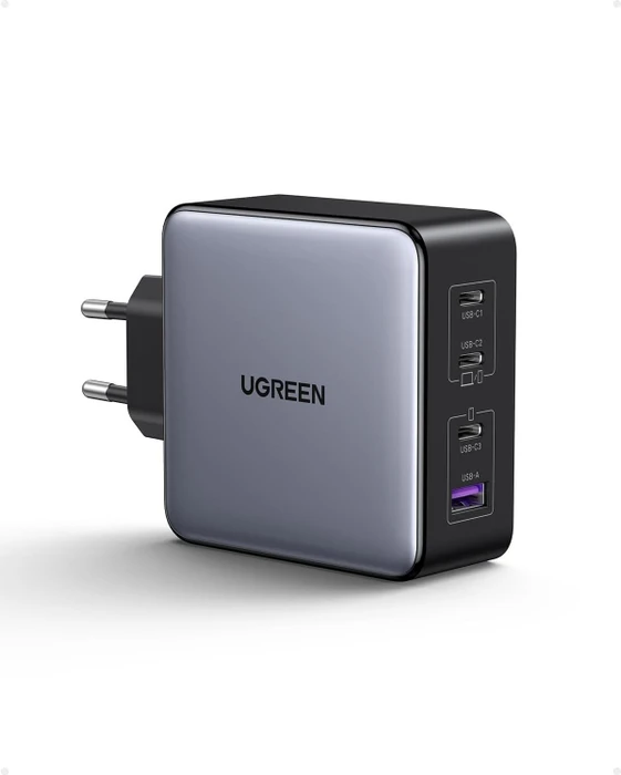 Ugreen Nexode X 160W PD 3.1 USB-C GaN Ladegerät mit 4-Ports schwarz/grau