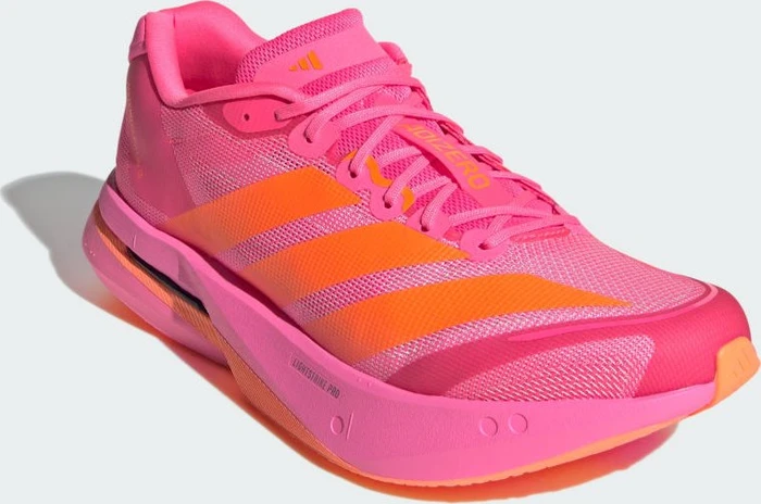 adidas Adizero Boston 13 lucid pink/lucid orange/iron metallic (Herren)