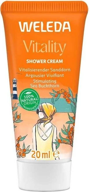 Weleda Sanddorn Vitalisierungsdusche Duschgel, 20ml