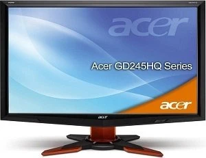 Acer GD5 GD245HQbid, orange/schwarz, 23.6"