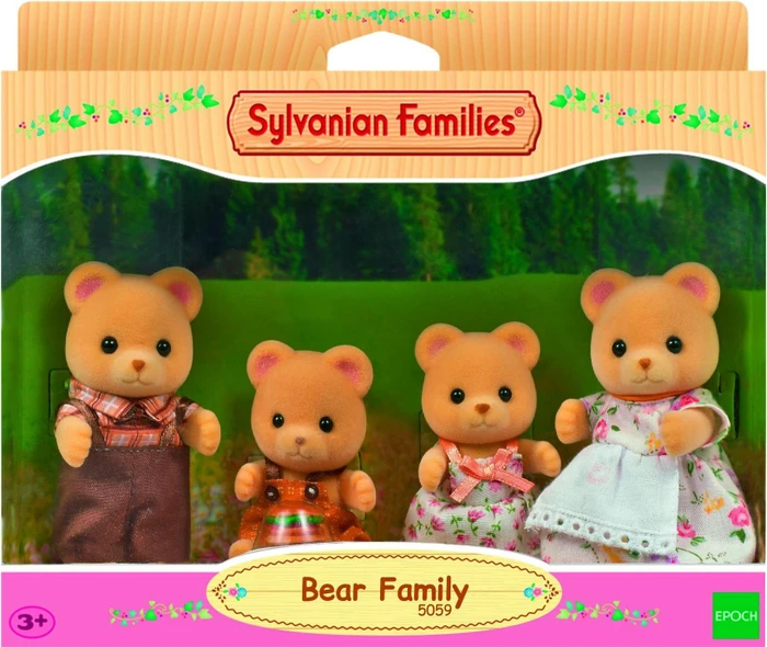 Epoch Sylvanian Families - Familien - Bären Familie Pelzig