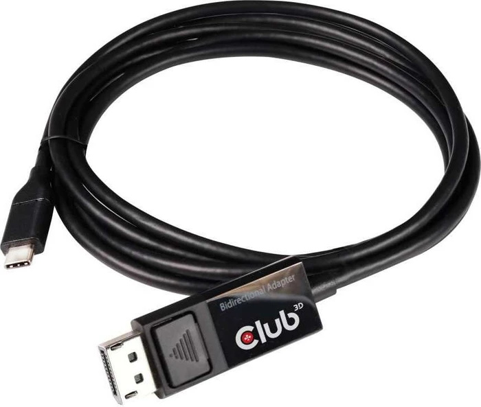 Club 3D aktives USB 3.1 Typ-C/DisplayPort 1.4 Kabel, 1.8m