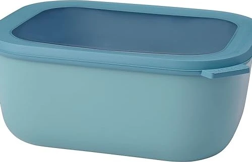 Mepal Multischüssel Cirqula rechteckig Aufbewahrungsbehälter 3l nordic green