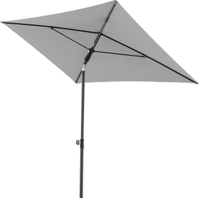 Doppler Active Green Edition Sonnenschirm 200x120cm hellgrau