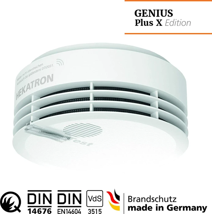 Hekatron Genius Plus X, Rauchwarnmelder