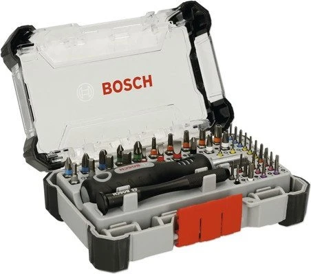 Bosch Professional Präzisions Bitset inkl. Werkzeugbox, 42-tlg.