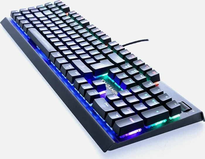 KM-Gaming K-GK2, LEDs RGB, MX RGB BLUE, USB, DE