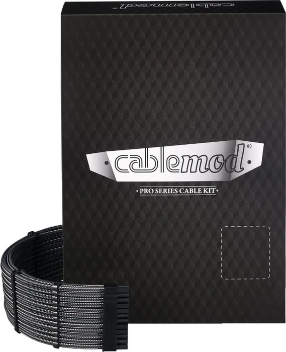 CableMod C-Series Pro ModMesh Cable Kit, Corsair Type 5, carbon
