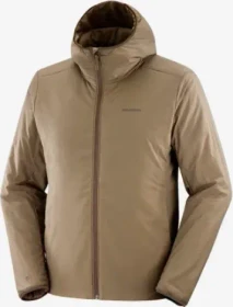 Salomon Mountain Flex Hooded Funktionsjacke shitake (Herren)