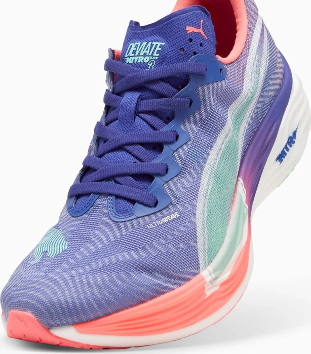 Puma Deviate Nitro Elite 3 lapis lazuli/sunset glow/electric peppermint (Herren)