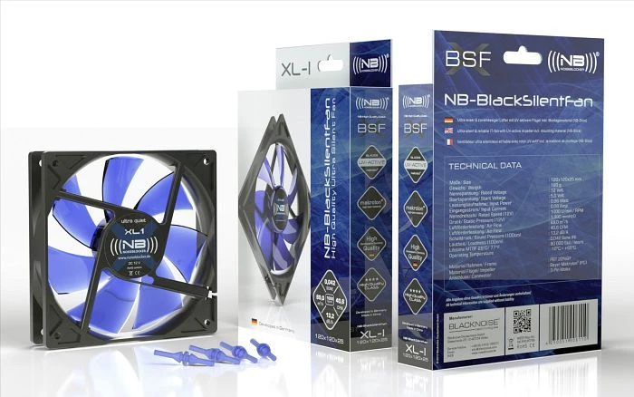 Noiseblocker NB-BlackSilentFan XL2 Rev. 3.0, 120mm