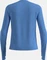 Odlo X-Alp Performance Wool 115 Laufshirt langarm azure blue melange (Herren) Vorschaubild