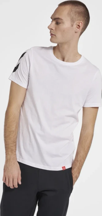 hummel Legacy Chevron T-Shirt kurzarm weiß