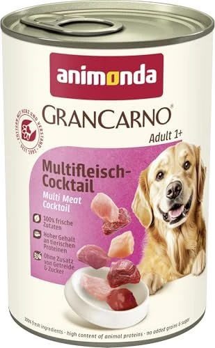 animonda GranCarno Dose Fleisch pur Adult Multifleisch-Cocktail, 2.40kg (6x 400g)