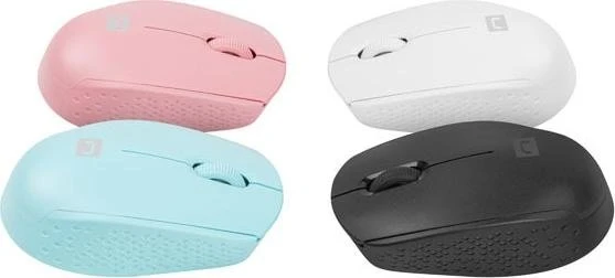 Natec Stork Wireless Mouse weiß, USB