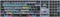 LogicKeyboard Titan Wireless DaVinci Resolve Mac, Titanium Gray, LEDs weiß, USB/Bluetooth, DE Vorschaubild