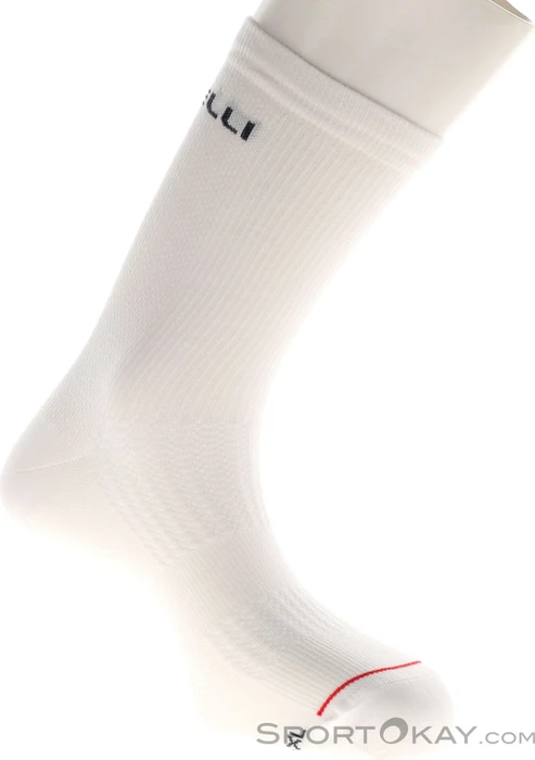 Castelli Bandito 2 Merino 18 Fahrradsocken weiß (Herren) (4526588-001)