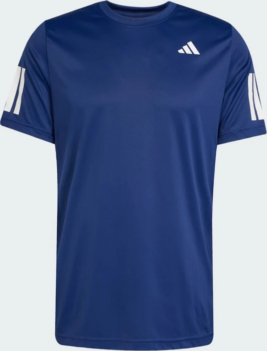 adidas Club Tennis Climacool 3-Streifen Funktionsshirt kurzarm dark blue (Herren)
