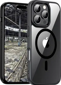 JT Berlin Pankow Hybrid Case MagSafe für Apple iPhone 16 Pro Max schwarz