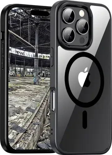 JT Berlin Pankow Hybrid Case MagSafe für Apple iPhone 16 Pro Max schwarz