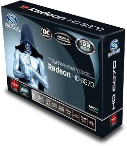 Sapphire Toxic Radeon HD 6870, 1GB GDDR5, 2x DVI, HDMI, 2x mDP, full retail