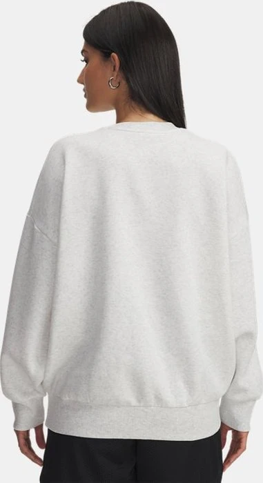 Under Armour Rival Fleece Sweatshirt distant gray/white (Damen)