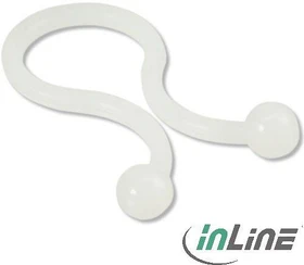 InLine Twist-Kabelbinder, natur, 100 Stück