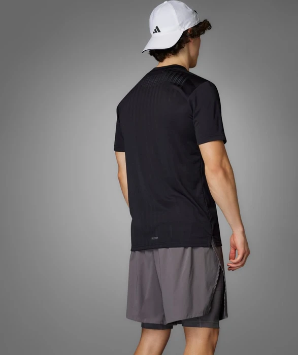adidas HIIT Airchill Workout Funktionsshirt kurzarm schwarz (Herren)