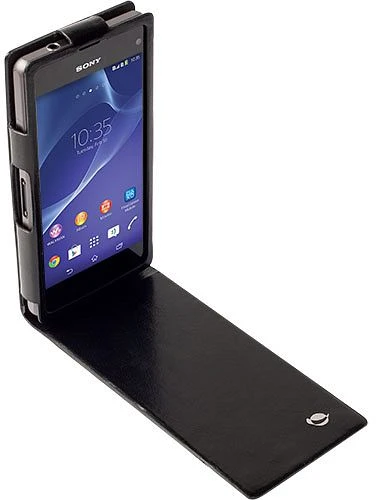 Krusell Kalmar WalletCase für Sony Xperia Z1 Compact schwarz