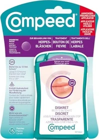Compeed Diskret mit Applikator Herpesbläschen Patch, 15 Stück