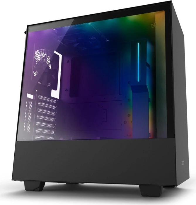 NZXT H500i schwarz, Glasfenster