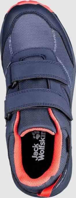 Jack Wolfskin Woodland Texapore Low VC dark blue/rose (Junior)