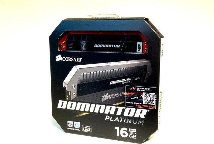 Corsair Dominator Platinum - ROG Edition UDIMM 32GB Kit, DDR4-3200, CL16-18-18-36