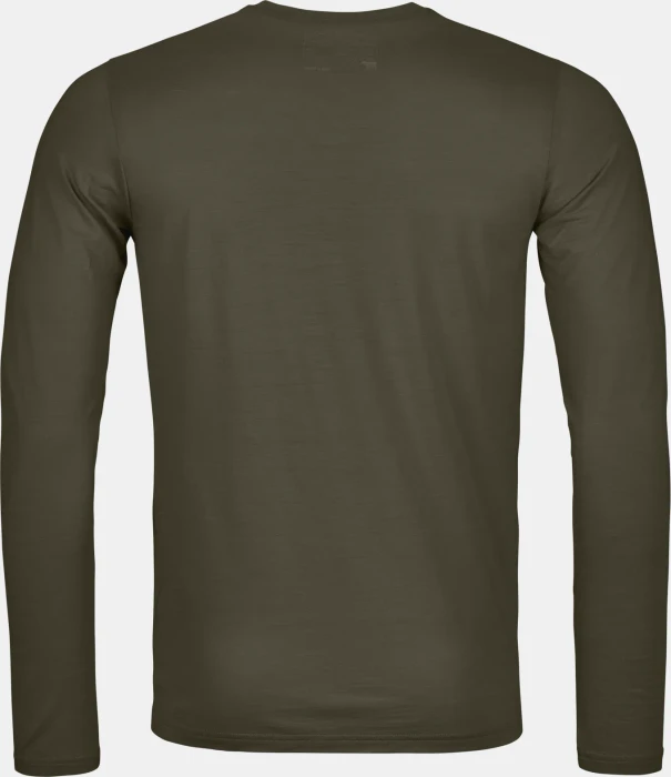 Ortovox 150 Cool Mountain Silhouette Funktionsshirt langarm dark wild herbs (Herren)