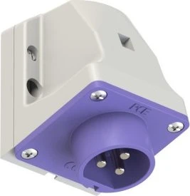 PCE CEE-Wandgerätestecker 32A 3p 24VAC 50/60Hz IP44 TWIST