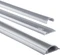 Hama PVC Kabelkanal halbrund, 1m, grau Vorschaubild