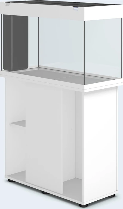 Juwel Rio 125 LED Aquarium-Set mit Unterschrank, weiß/weiß, 125l