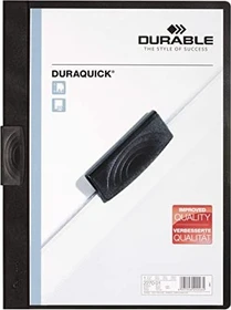 Durable Duraquick Klemmmappe, A4, grau/transparent