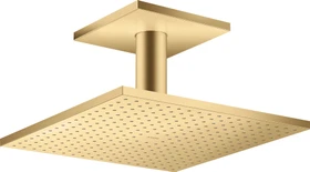 Hansgrohe Axor ShowerSolutions Kopfbrause 300/300 2jet mit Deckenanschluss brushed goldoptik